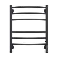 Полотенцесушитель Terminus «Классик» П6 450х600 электро КС черный матовый (new встроен диммер)