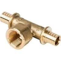 STOUT Тройник-переходник SFA-0028-001612 с внутренней резьбой 16xR 1/2 для труб из сшитого полиэтилена аксиальный