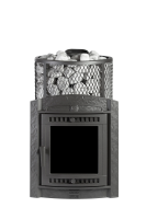 Печь банная ProMetall "Атмосфера L" с сеткой для камней и укороченным топливным каналом